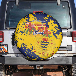 Afro TChad Spare Tire Cover Happy Republic Day - African Pride