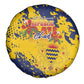 Afro TChad Spare Tire Cover Happy Republic Day - African Pride