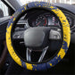 Afro TChad Steering Wheel Cover Happy Republic Day - African Pride