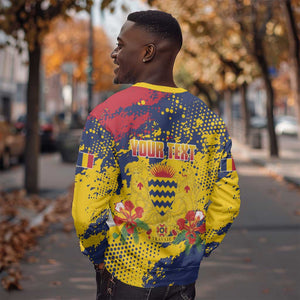 Afro TChad Personalized Sweatshirt Happy Republic Day - African Pride