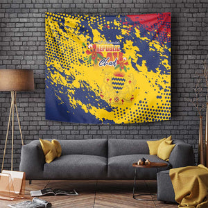 Afro TChad Tapestry Happy Republic Day - African Pride