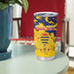 Afro TChad Personalized Tumbler Cup Happy Republic Day - African Pride