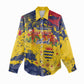 Afro TChad Personalized Women Casual Shirt Happy Republic Day - African Pride