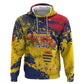 Afro TChad Personalized Zip Hoodie Happy Republic Day - African Pride