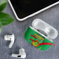 Mauritania Independence Day AirPods Case Coat Of Arms With Map