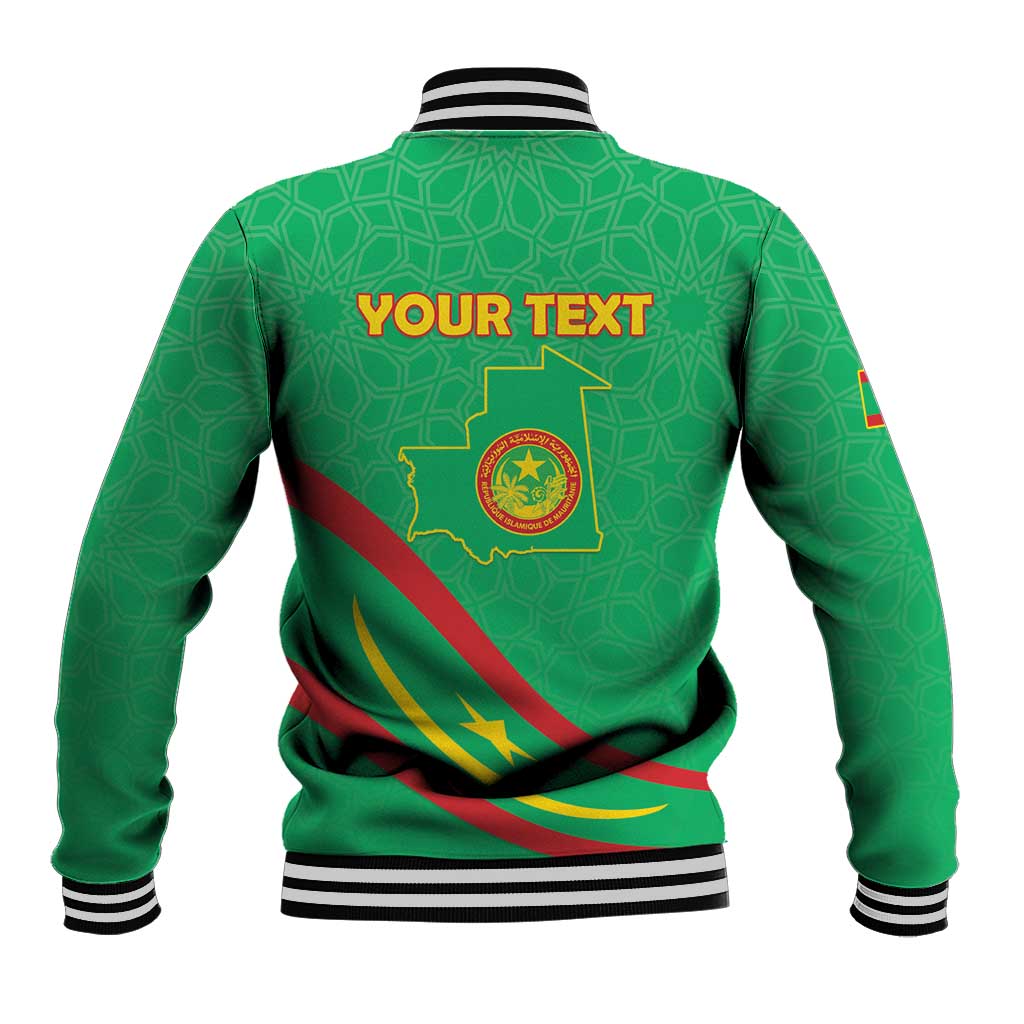 Mauritania Personalized Baseball Jacket Happy Independence Day - African Pride