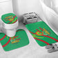 Mauritania Independence Day Bathroom Set Coat Of Arms With Map