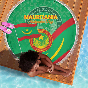Mauritania Beach Blanket Happy Independence Day - African Pride