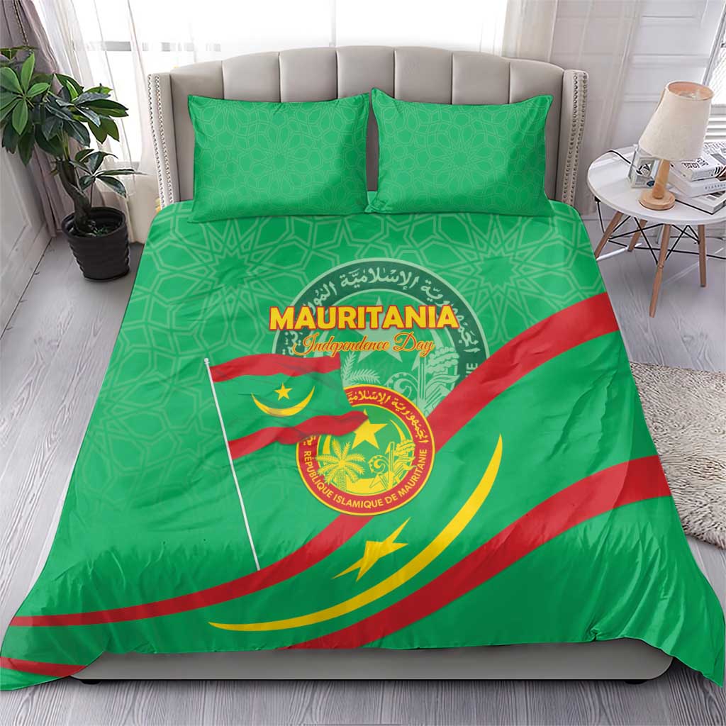 Mauritania Bedding Set Happy Independence Day - African Pride