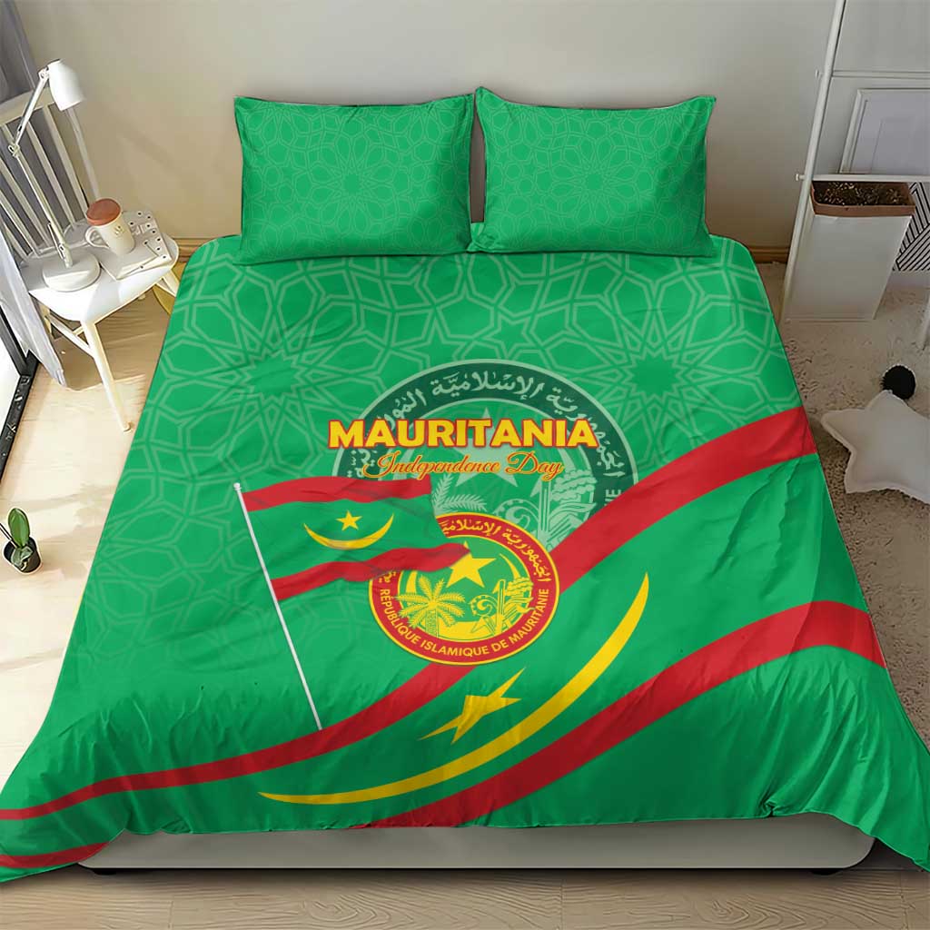 Mauritania Bedding Set Happy Independence Day - African Pride