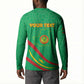 Personalized Mauritania Independence Day Button Sweatshirt Coat Of Arms With Map