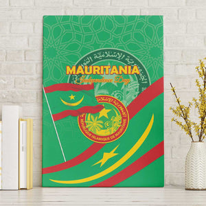Mauritania Canvas Wall Art Happy Independence Day - African Pride