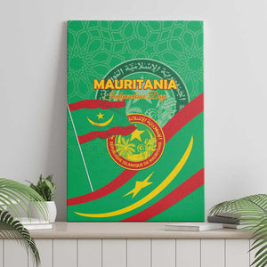 Mauritania Canvas Wall Art Happy Independence Day - African Pride
