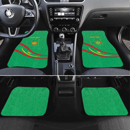 Mauritania Personalized Car Mats Happy Independence Day - African Pride