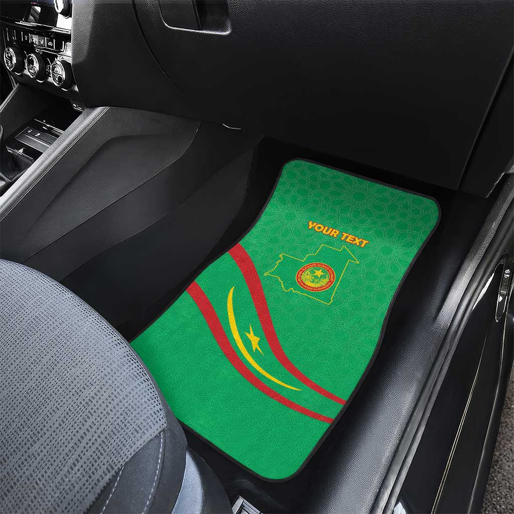 Mauritania Personalized Car Mats Happy Independence Day - African Pride