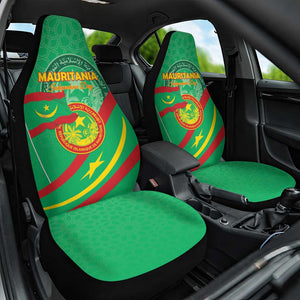 Mauritania Car Seat Cover Happy Independence Day - African Pride