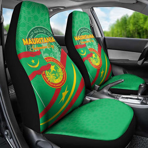 Mauritania Car Seat Cover Happy Independence Day - African Pride