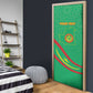 Personalized Mauritania Independence Day Door Cover Coat Of Arms With Map