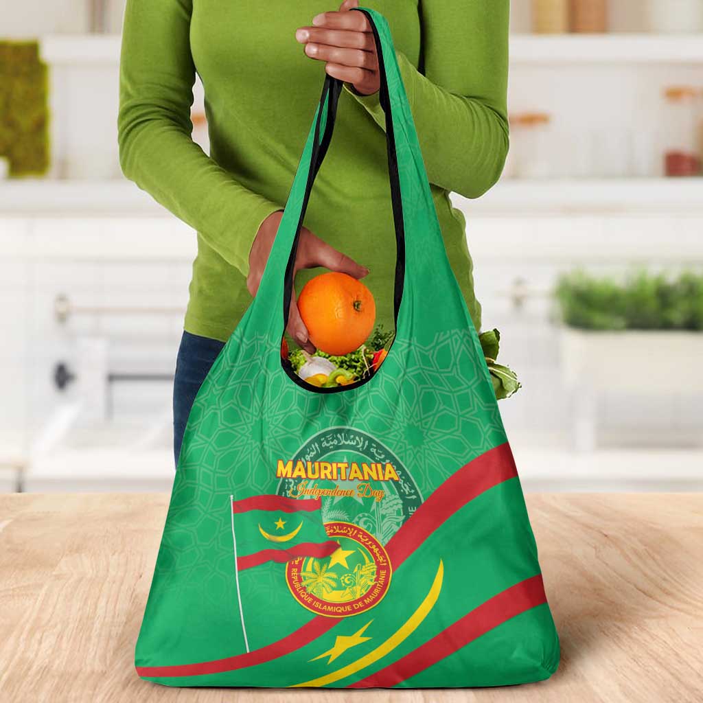 Mauritania Grocery Bag Happy Independence Day - African Pride