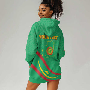 Mauritania Personalized Hoodie Dress Happy Independence Day - African Pride