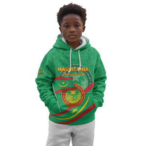 Mauritania Personalized Kid Hoodie Happy Independence Day - African Pride