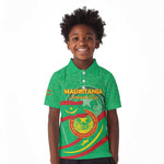 Mauritania Personalized Kid Polo Shirt Happy Independence Day - African Pride