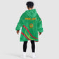 Mauritania Personalized Kid Wearable Blanket Hoodie Happy Independence Day - African Pride