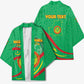 Personalized Mauritania Independence Day Kimono Coat Of Arms With Map