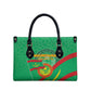 Mauritania Independence Day Leather Bag Coat Of Arms With Map