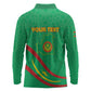 Mauritania Personalized Long Sleeve Polo Shirt Happy Independence Day - African Pride