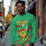Mauritania Personalized Long Sleeve Shirt Happy Independence Day - African Pride