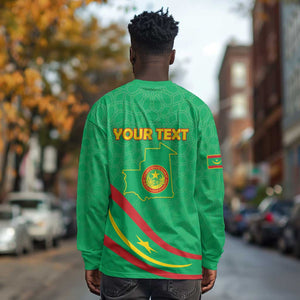 Mauritania Personalized Long Sleeve Shirt Happy Independence Day - African Pride