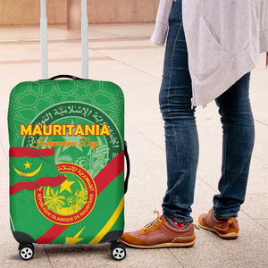 Mauritania Luggage Cover Happy Independence Day - African Pride