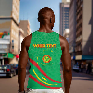 Mauritania Personalized Men Tank Top Happy Independence Day - African Pride