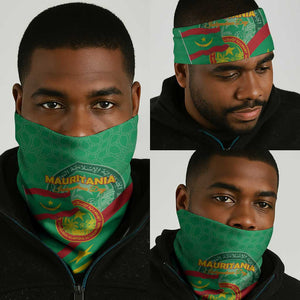 Mauritania Neck Gaiter Happy Independence Day - African Pride