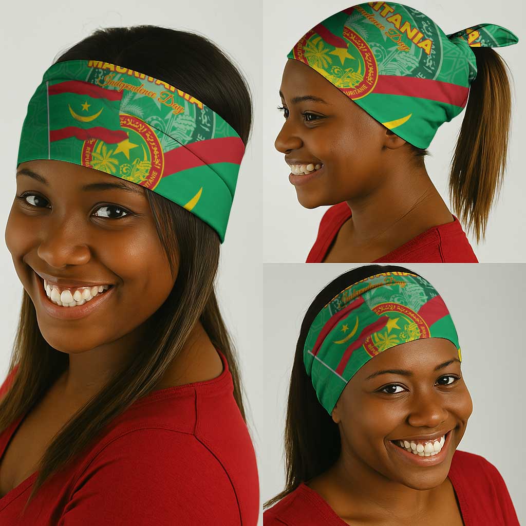 Mauritania Neck Gaiter Happy Independence Day - African Pride