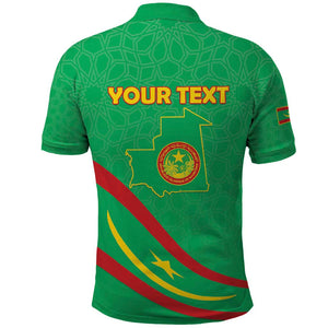 Mauritania Personalized Polo Shirt Happy Independence Day - African Pride