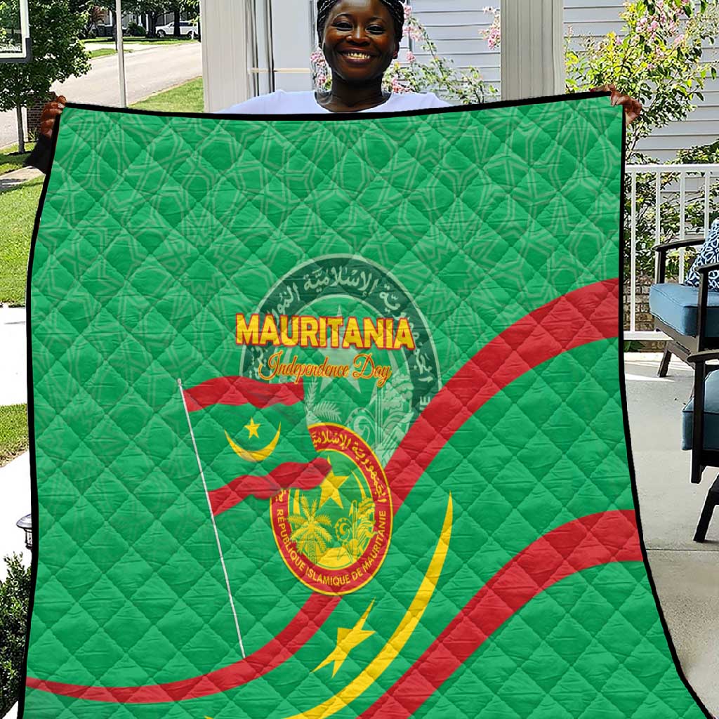 Mauritania Quilt Happy Independence Day - African Pride