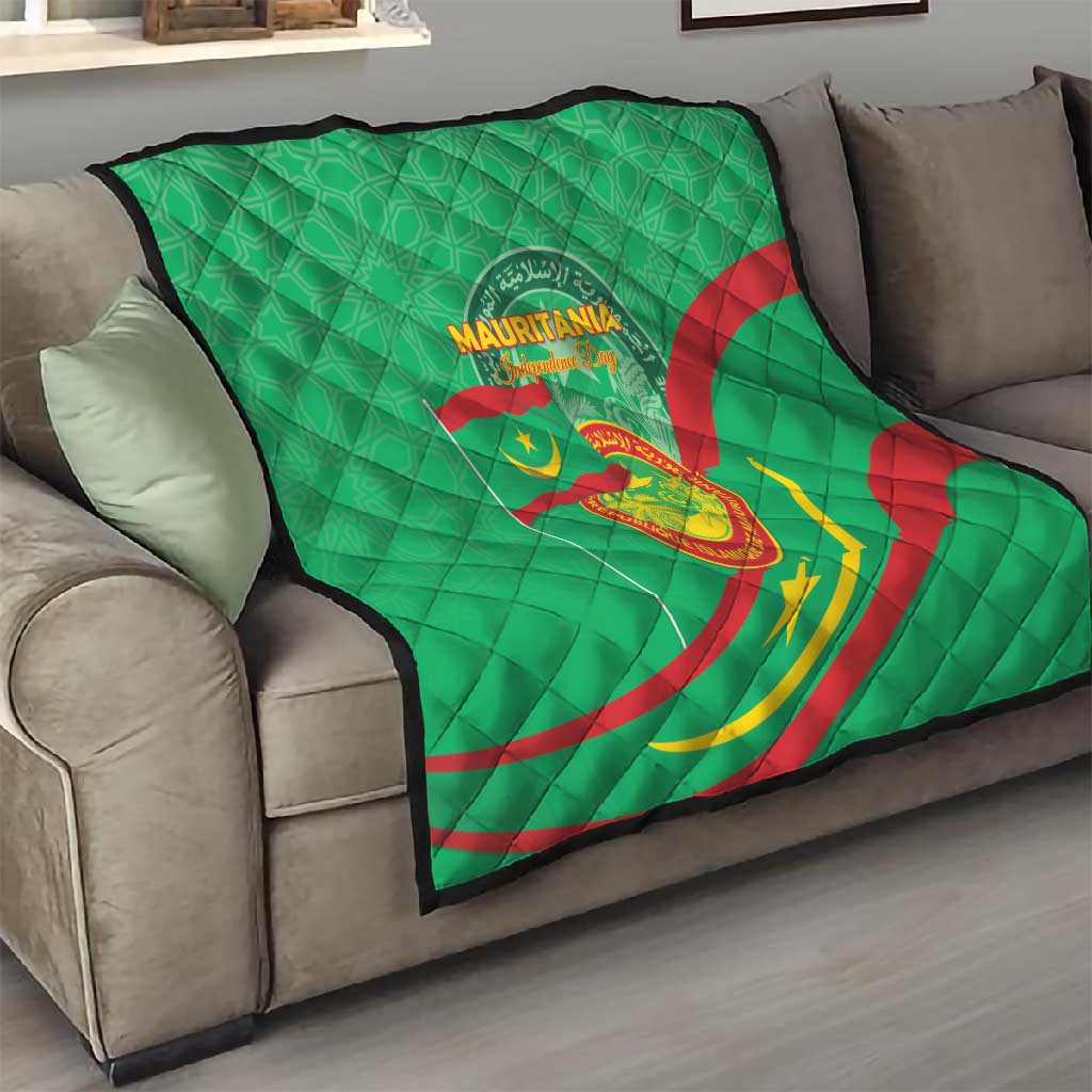 Mauritania Quilt Happy Independence Day - African Pride