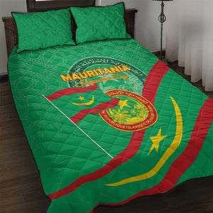 Mauritania Quilt Bed Set Happy Independence Day - African Pride