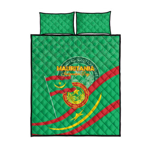Mauritania Quilt Bed Set Happy Independence Day - African Pride