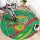 Mauritania Round Carpet Happy Independence Day - African Pride