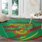 Mauritania Round Carpet Happy Independence Day - African Pride