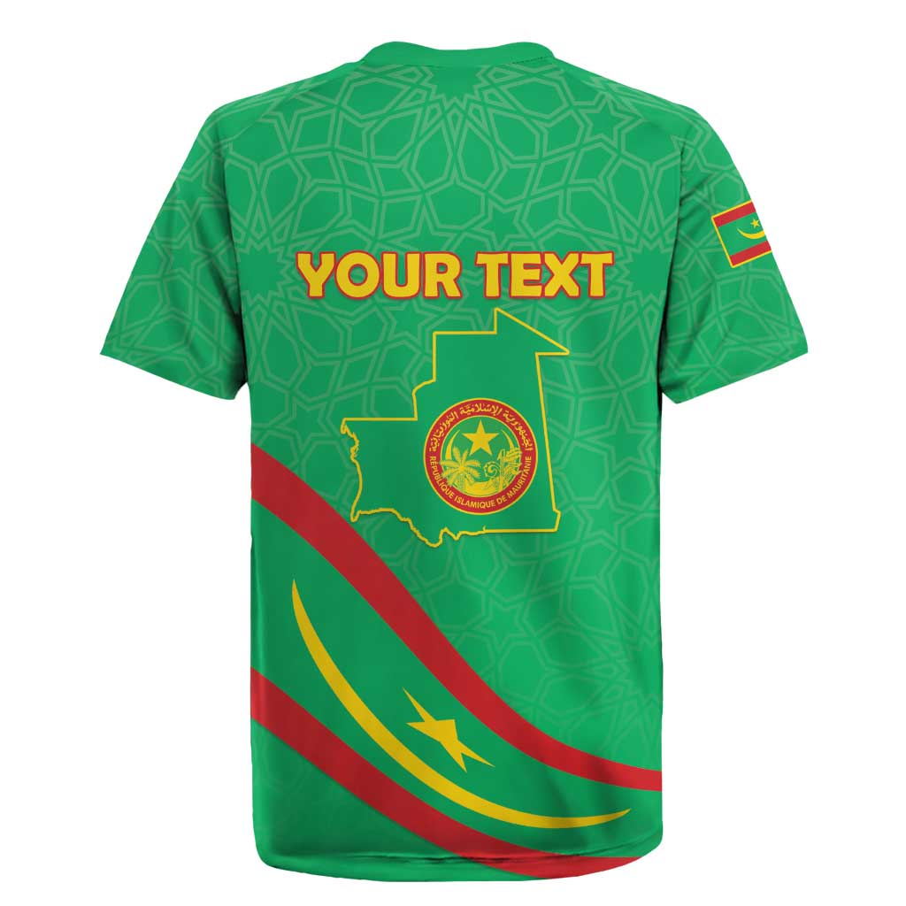 Mauritania Personalized Rugby Jersey Happy Independence Day - African Pride
