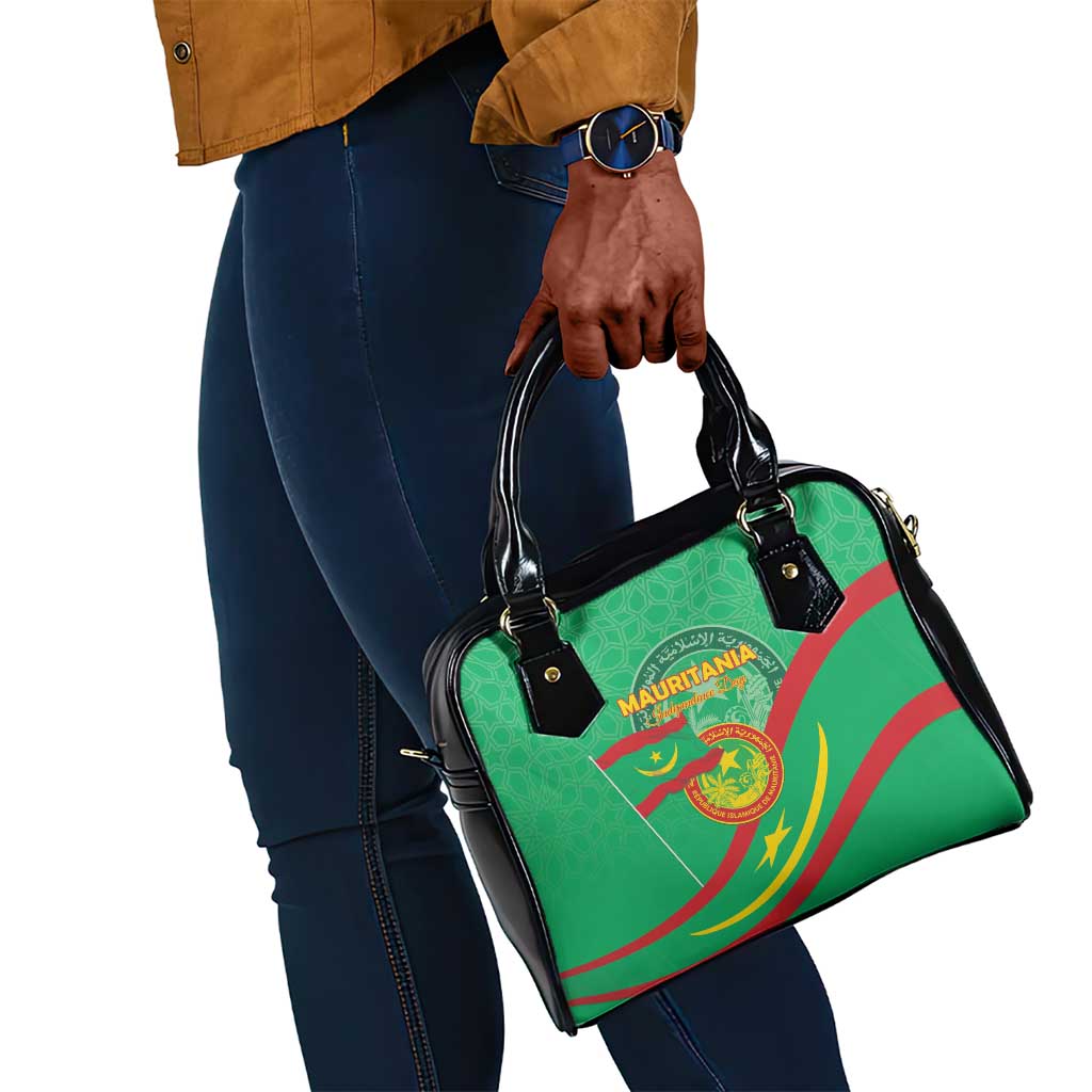 Mauritania Shoulder Handbag Happy Independence Day - African Pride