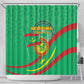 Mauritania Shower Curtain Happy Independence Day - African Pride
