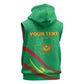 Mauritania Personalized Sleeveless Zip Hoodie Happy Independence Day - African Pride