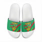 Mauritania Independence Day Slide Sandals Coat Of Arms With Map