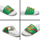 Mauritania Independence Day Slide Sandals Coat Of Arms With Map