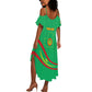 Mauritania Personalized Summer Maxi Dress Happy Independence Day - African Pride